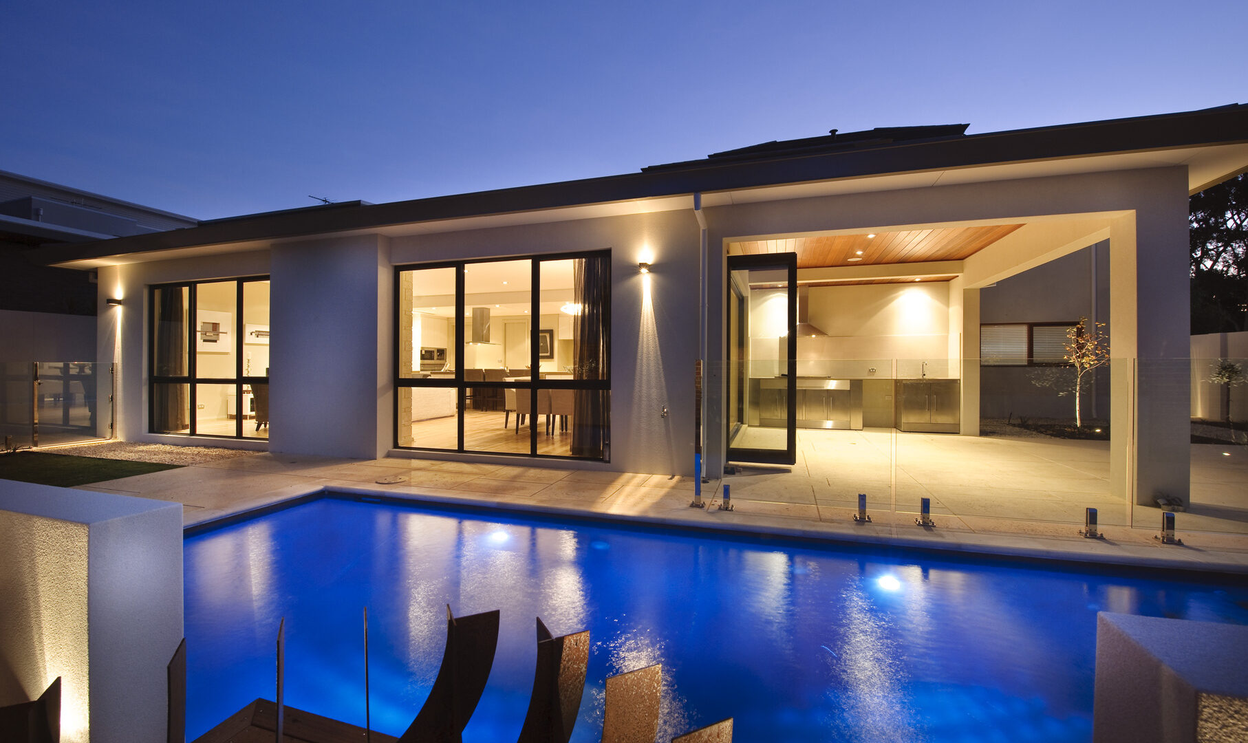 Resort Fusion Luxury Client Home Perth - pool