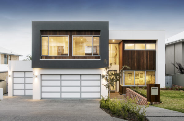 Custom MCM client home - exterior