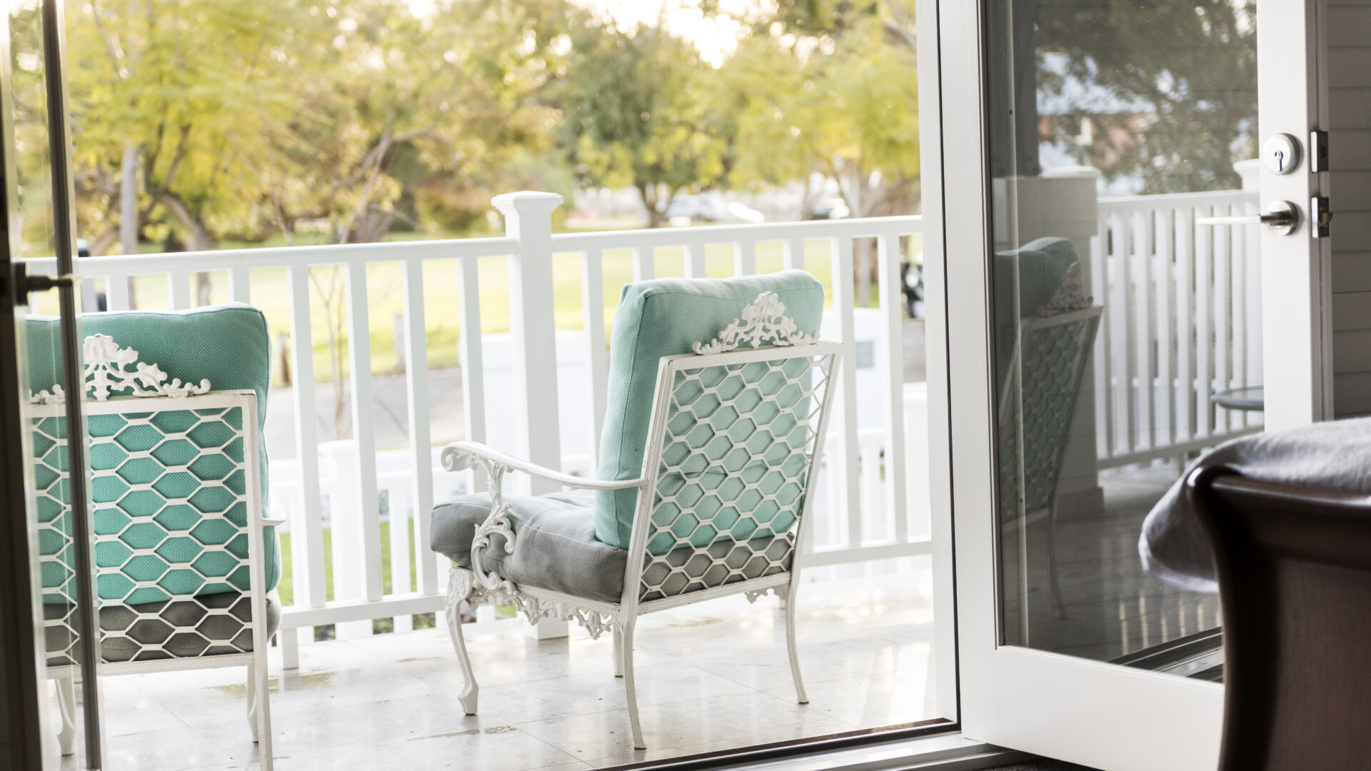 Hamptons Style: Client Home - balcony