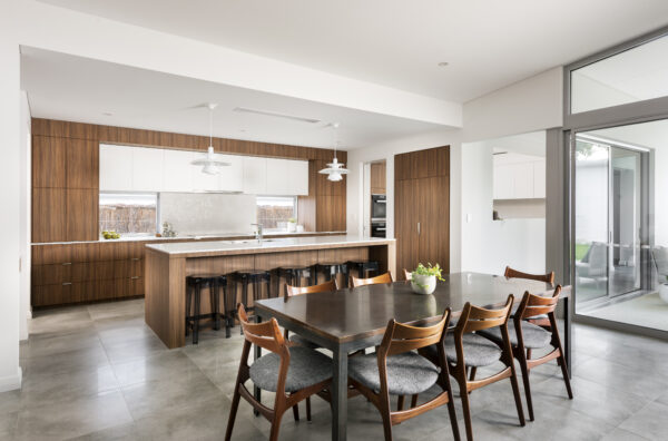MCM: Luxury mid-century modern Home Perth - dining room