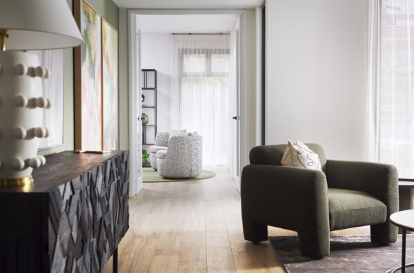 Kalari Haus: luxury contemporary home Perth - upstairs living room