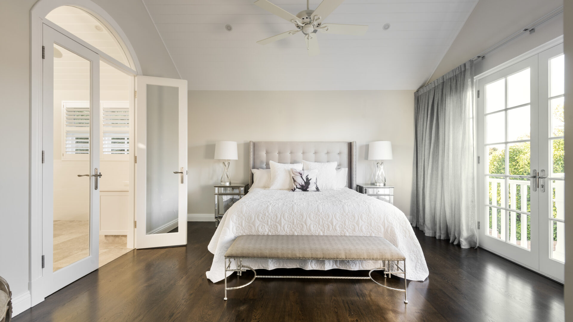 Custom Hamptons Home Dalkeith - master bedroom