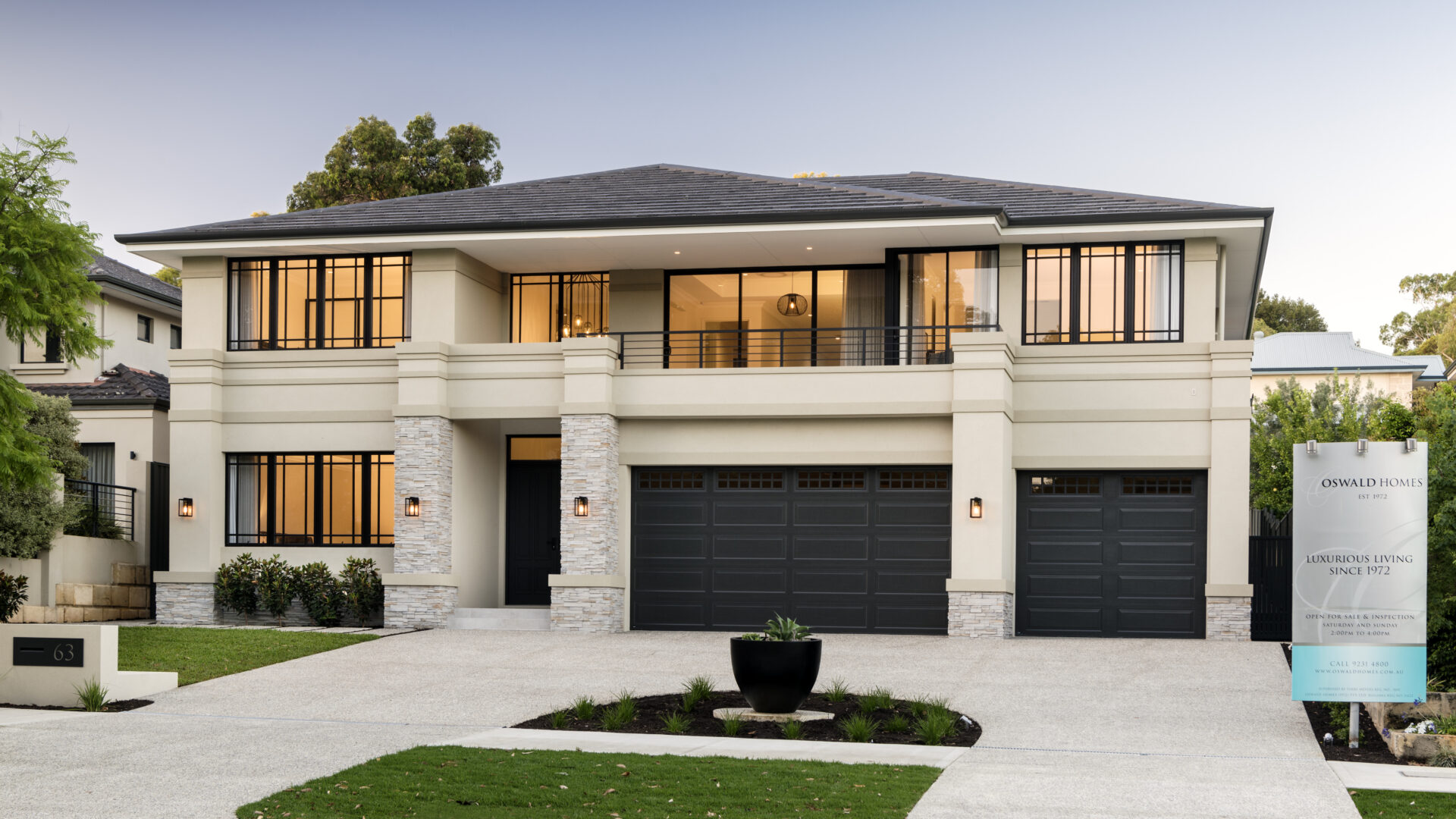 Oak Park, Split Level Home in Perth Oswald Homes