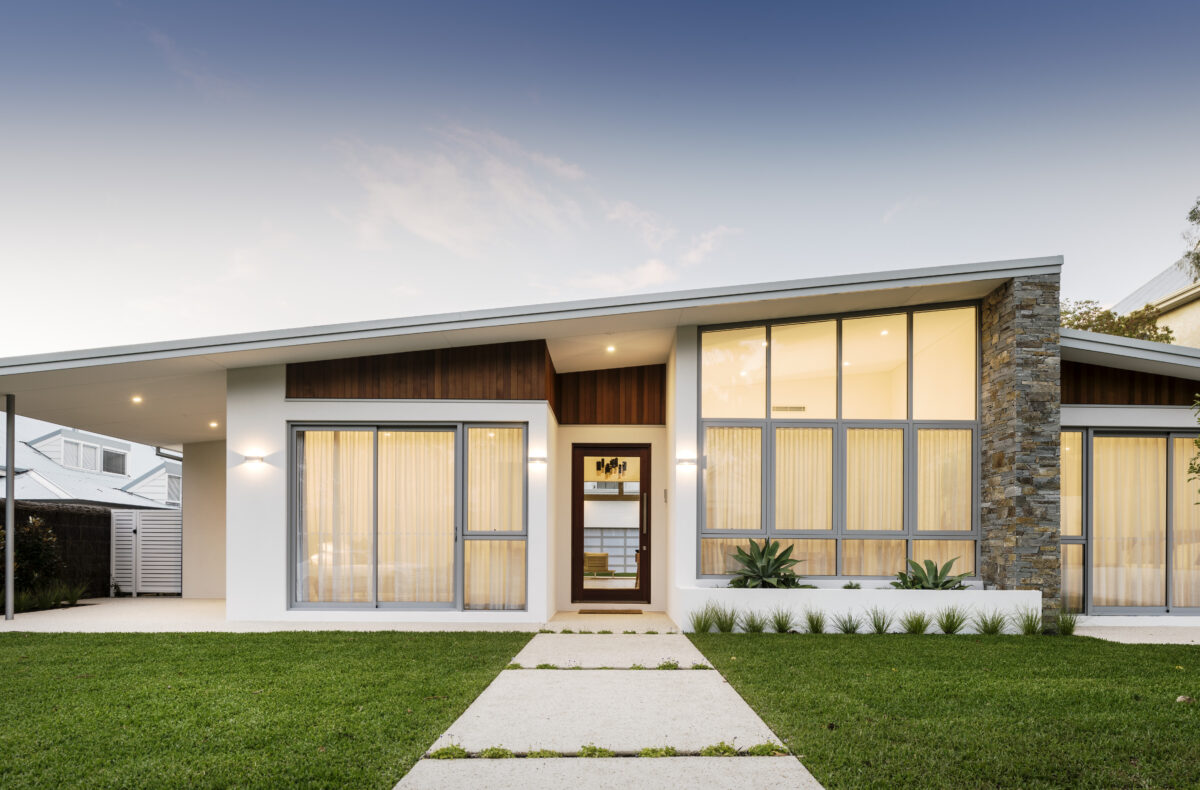 MCM: Luxury mid-century modern Home Perth - exterior