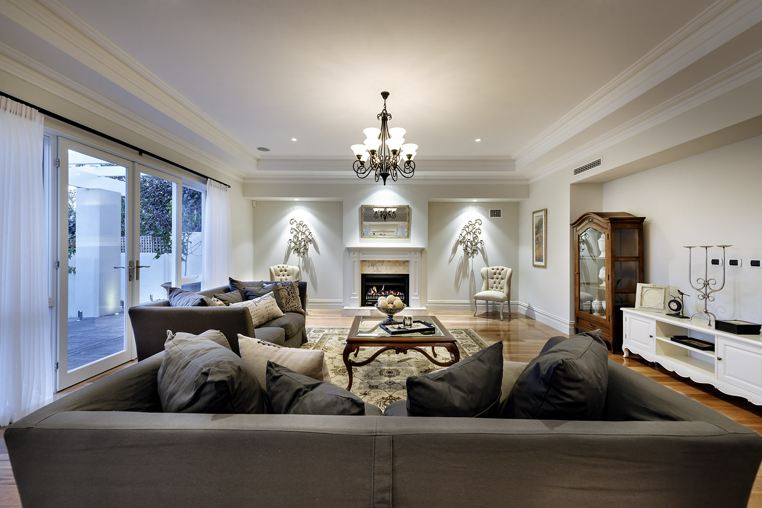 Bellevue: French Provincial Design - living room