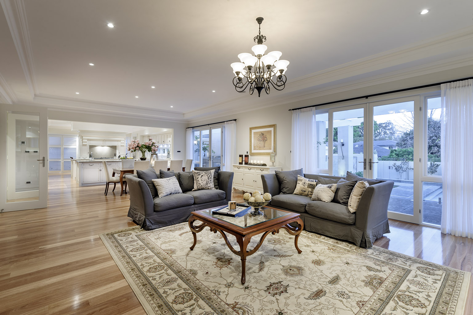 Bellevue: French Provincial Design - living room