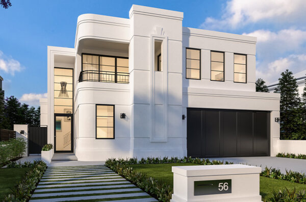 Art Deco La Fayette Home Design render