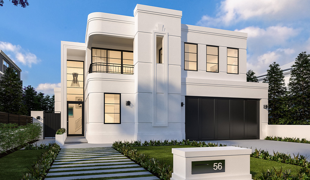 Art Deco Home Designs In Perth Wa Oswald Homes