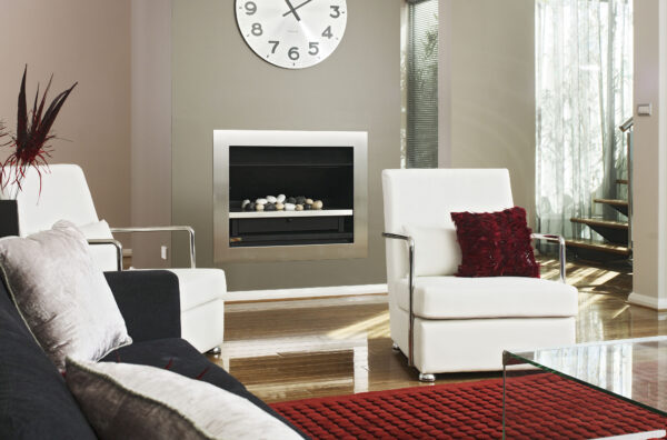 Contempo: Custom Contemporary Home Perth - fireplace