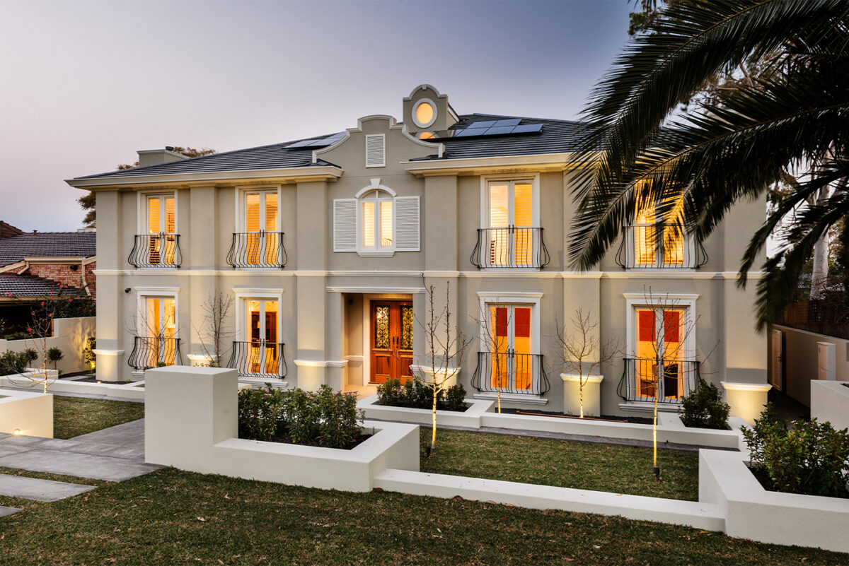 French Provincial Custom Home