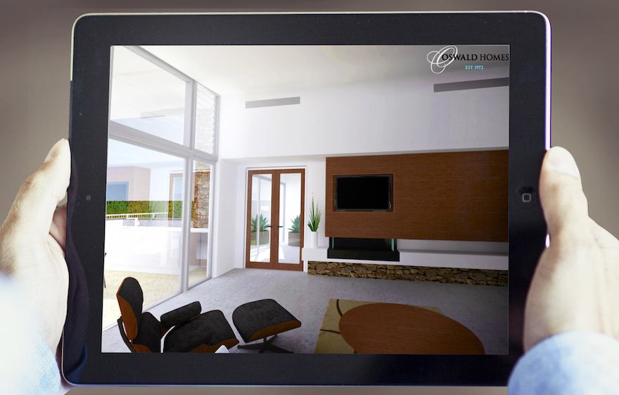 virtual reality of home