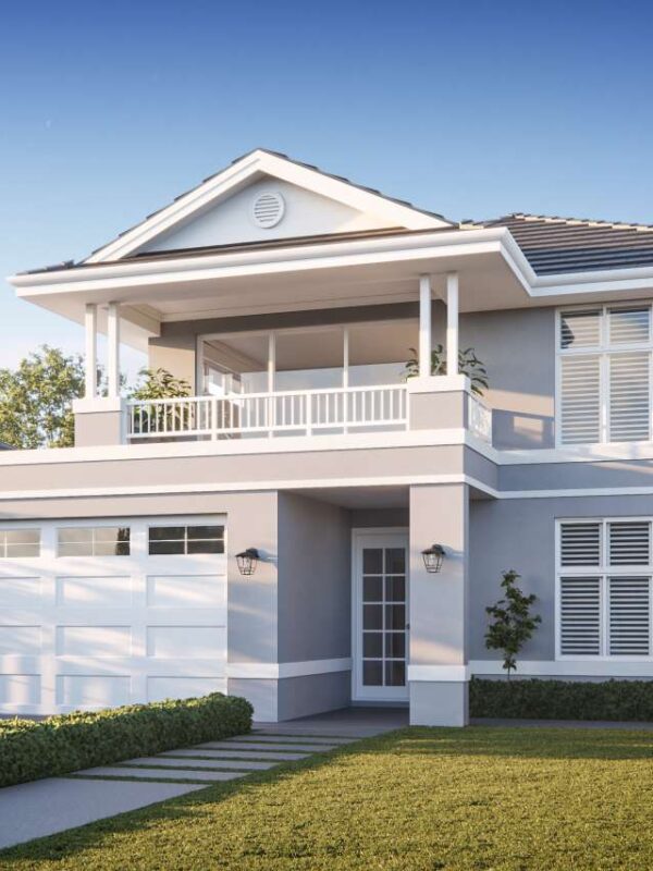 Hamptons Design: Riverside render