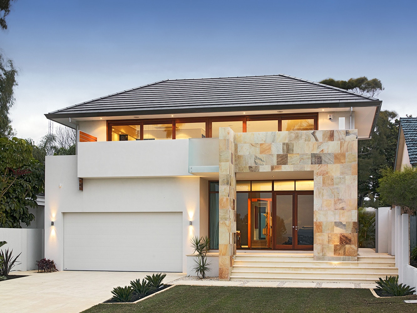 Contemporary ‘upside down’ home in Doubleview - Oswald Homes
