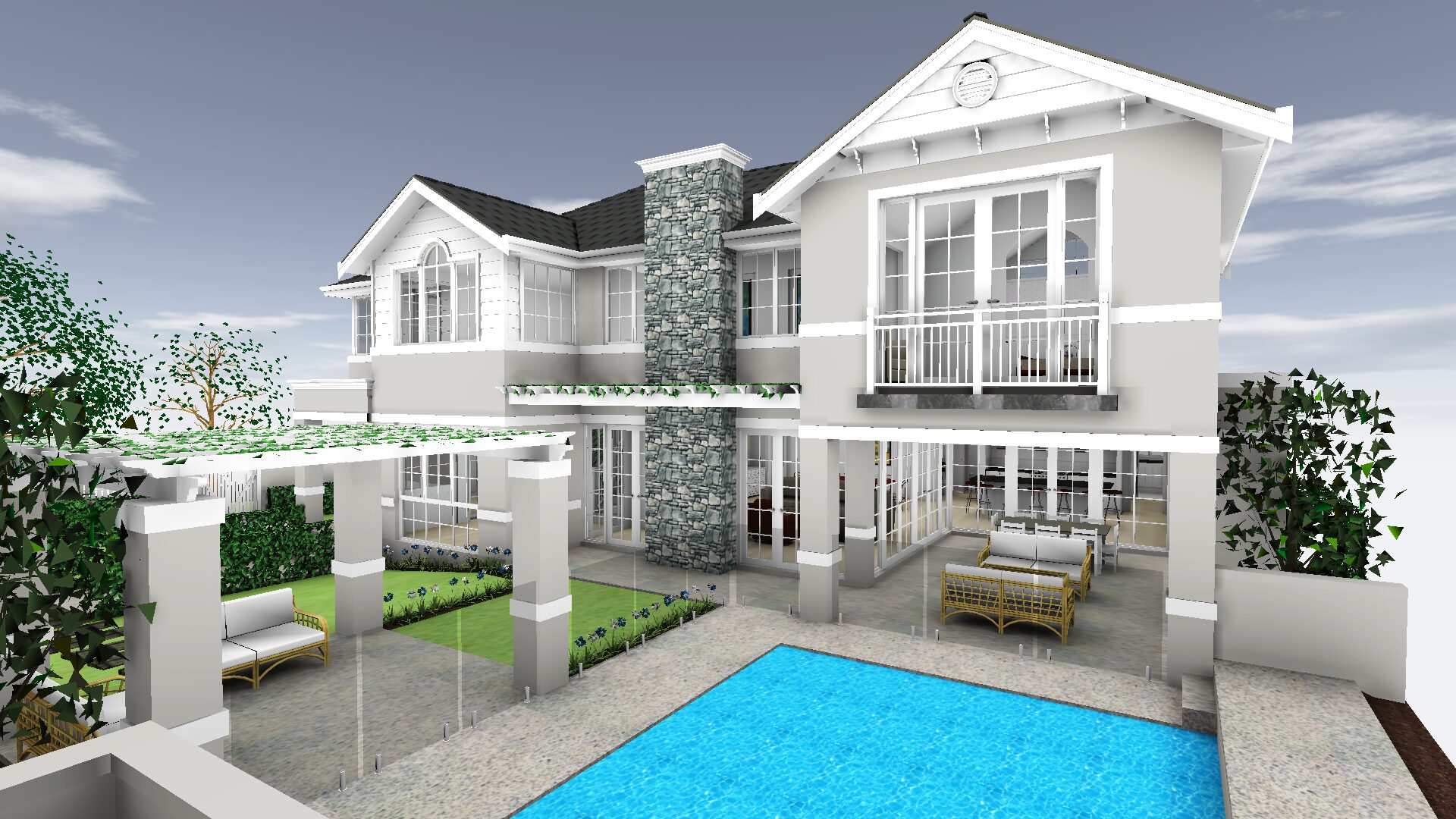 Hamptons Hideaway Luxury Custom Home Design in Perth