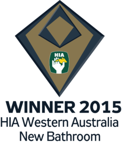 WINNER 2015 HIA Western Australia New Bathroom