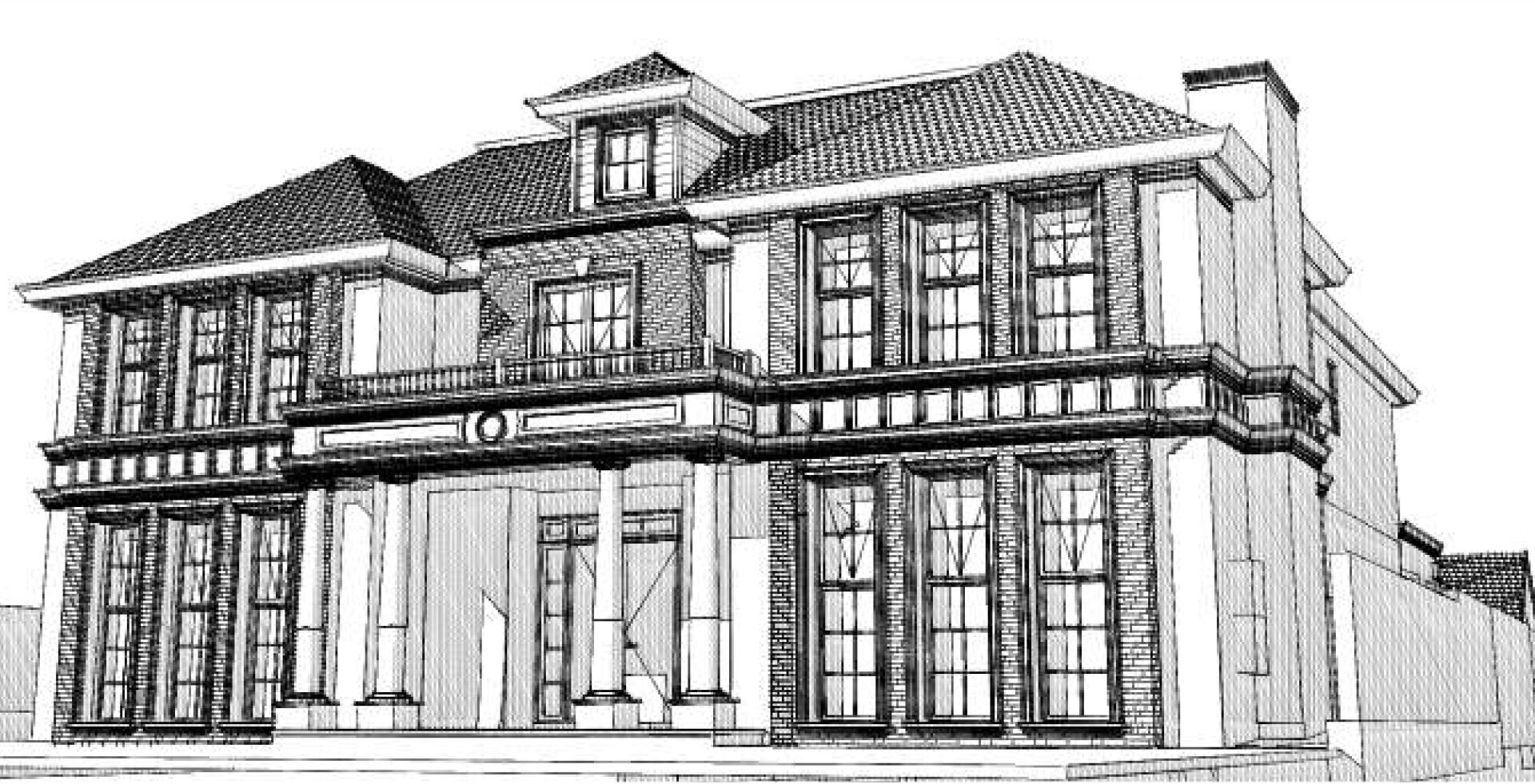 Regency design sketch
