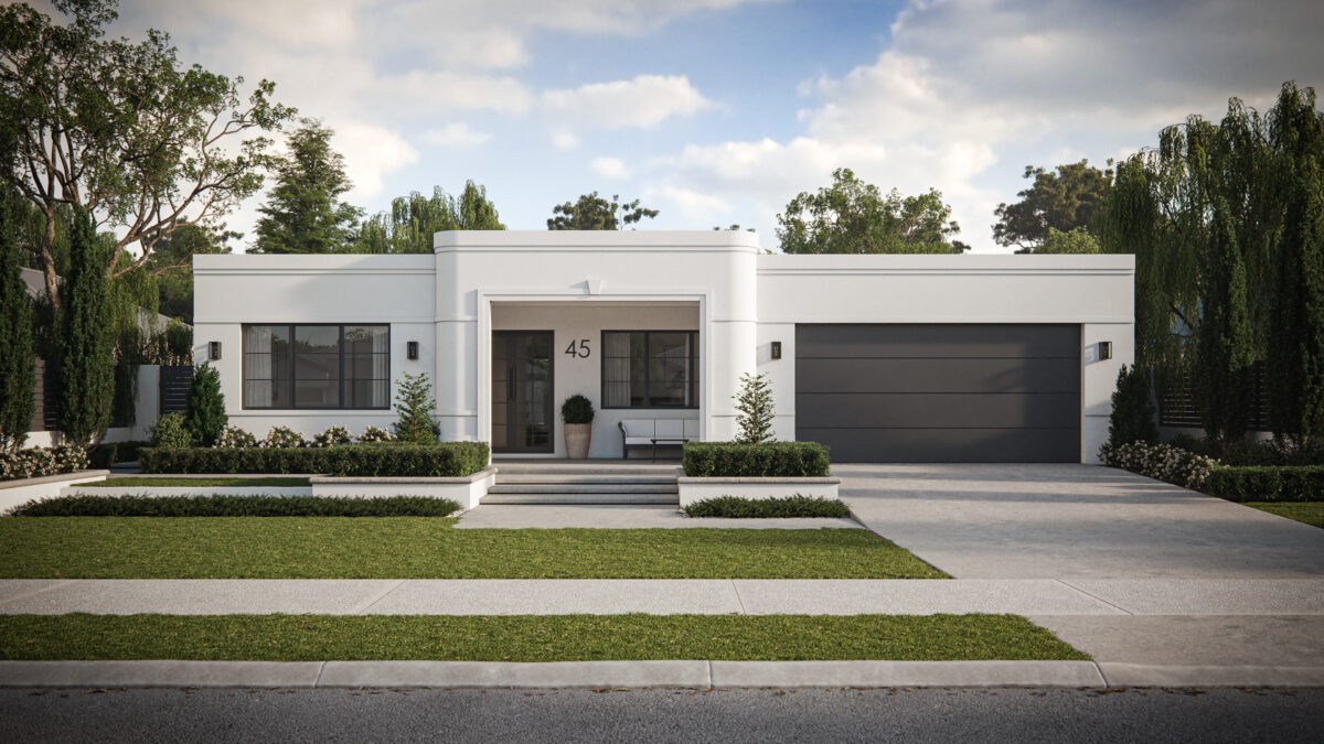 Art Deco Home Design Waldorf render