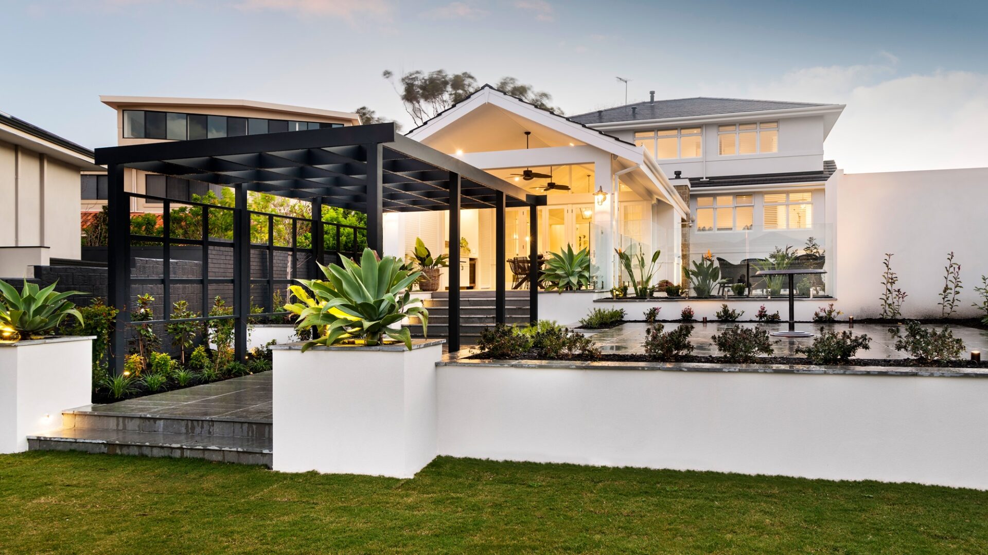 Courtyards Echoing European Elegance Oswald Homes