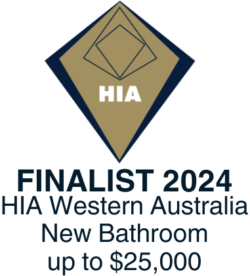 FINALIST 2024 HIA Western Australia New Bathroom up to $25,000