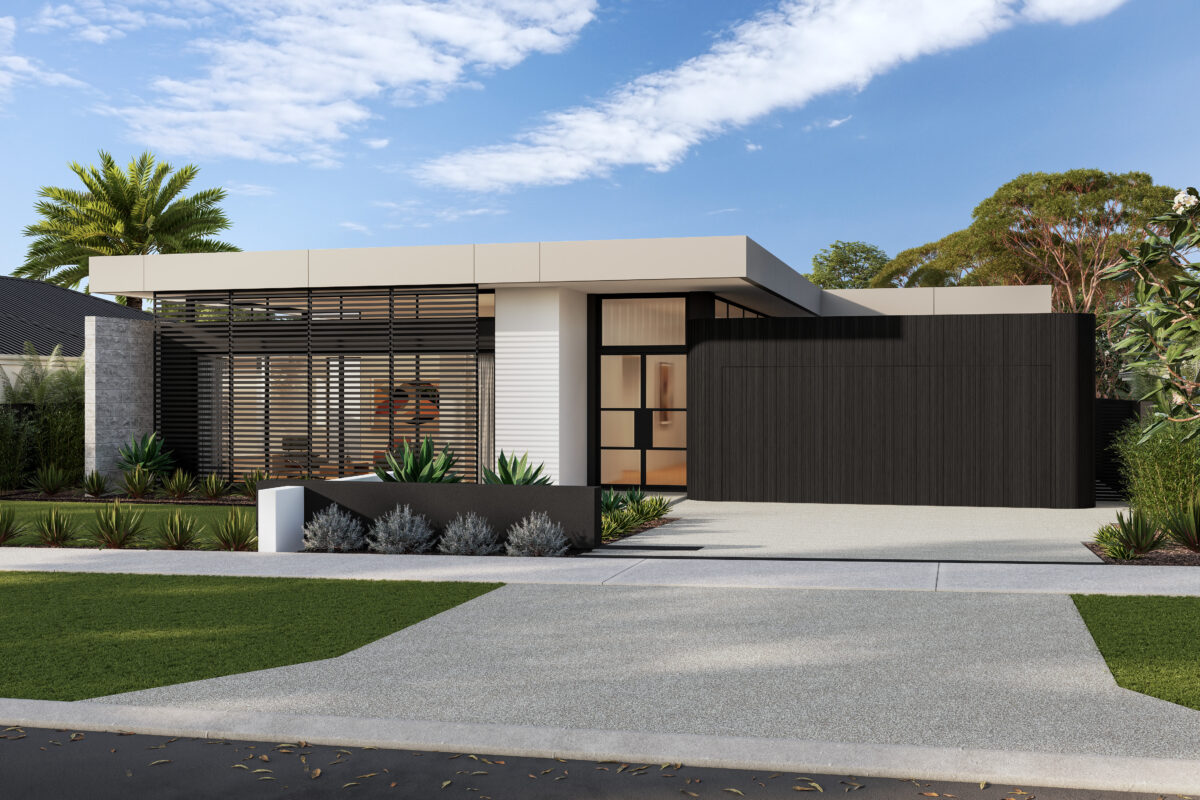 front render of The Artiste by oswald homes
