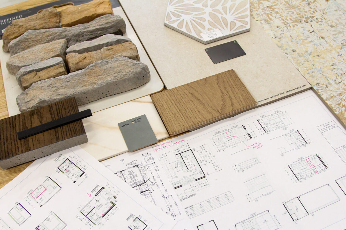 Selection made by our lovely client for Villa Rosa, by Oswald Homes.
